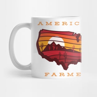 Farming American Farmer Mug